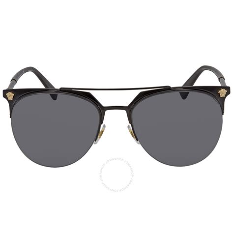 Versace Grey Men's Sunglasses VE2181 100987 57 .